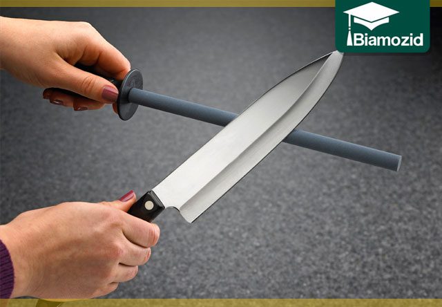 تیز‌کردن چاقو