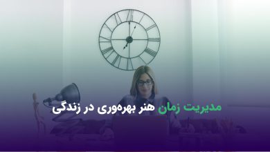 مدیریت زمان هنر بهره‌وری در زندگی